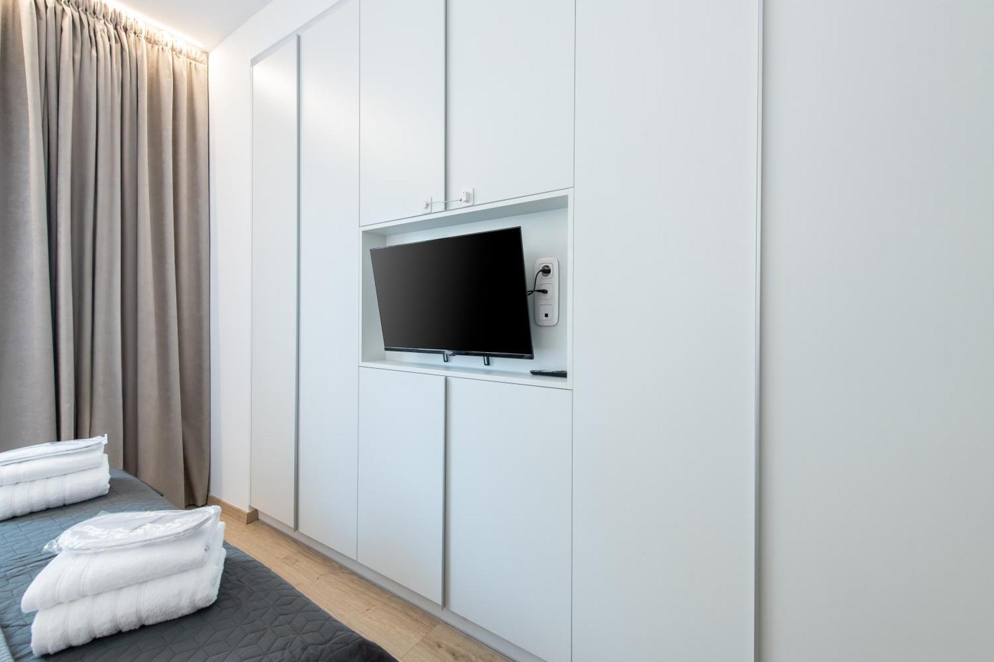 公寓 Anemoi - Luxe With Pool & Gym By Tt